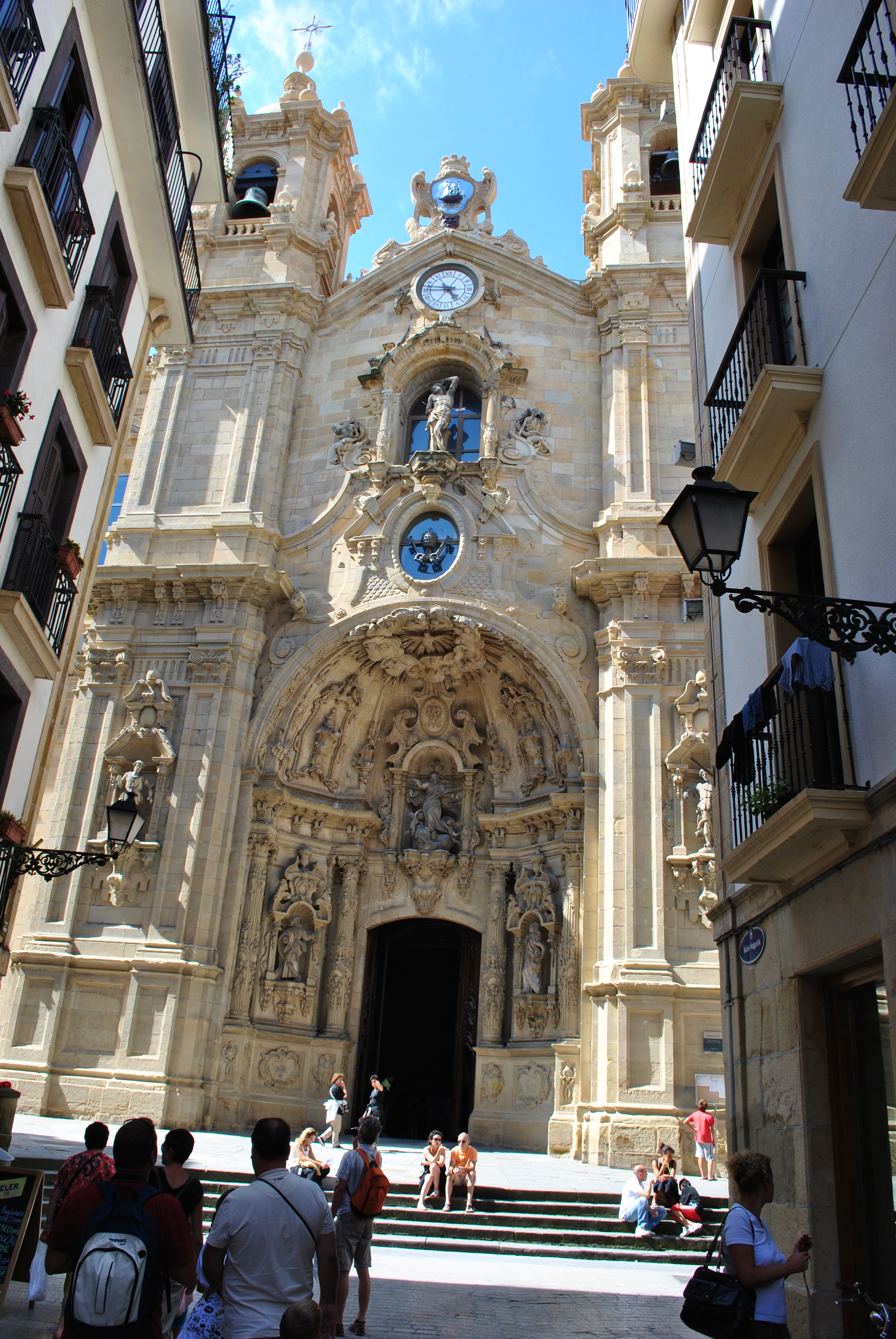 uralte Kirche in San Sebastian
