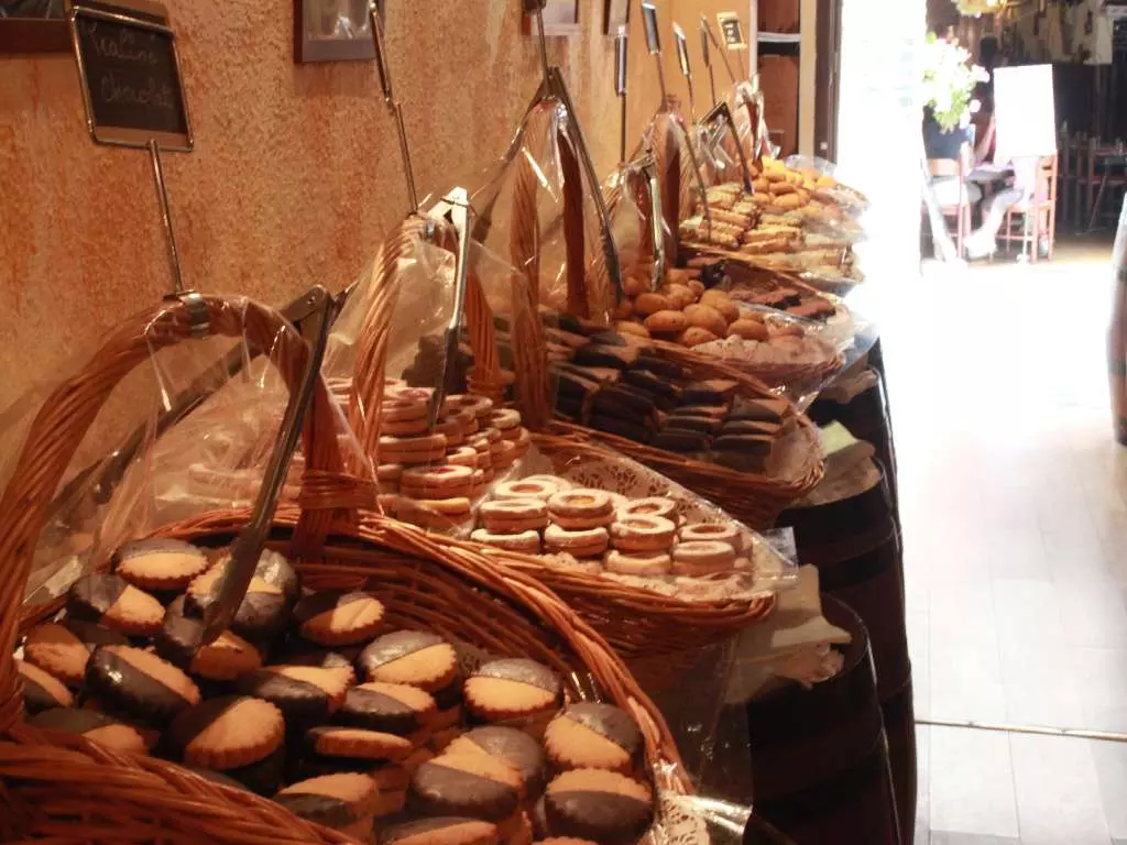 Spezialität: Kekse in Ville Franche de Conflent